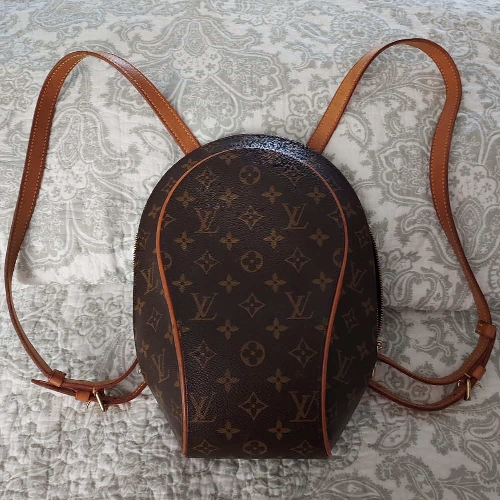 Authentic Louis Vuitton Ellipse Backpack Monogram Canvas